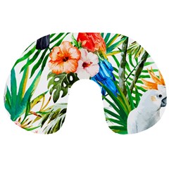 Jungle Travel Neck Pillow by goljakoff