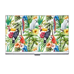 Jungle Birds Business Card Holder by goljakoff