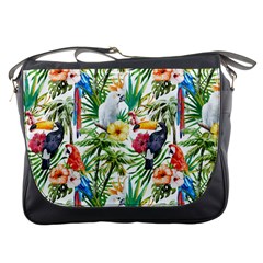 Jungle Birds Messenger Bag by goljakoff