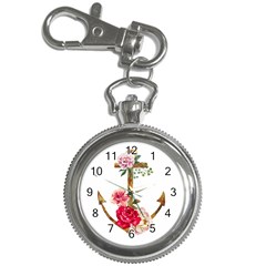 Flowers Anchor Key Chain Watches by goljakoff