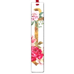 Flowers Anchor Large Book Marks by goljakoff