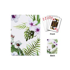 Flowers Playing Cards Single Design (mini) by goljakoff