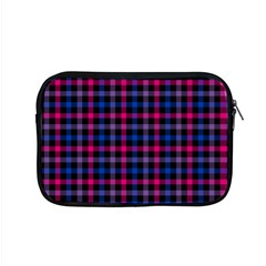 Bisexual Pride Checkered Plaid Apple Macbook Pro 15  Zipper Case by VernenInk