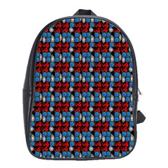 Red And Blue School Bag (xl) by Sparkle