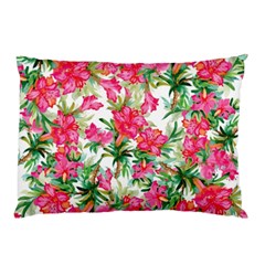 Pink Flowers Pillow Case (two Sides) by goljakoff