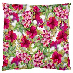 Rose Blossom Standard Flano Cushion Case (two Sides) by goljakoff