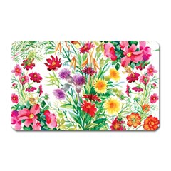 Summer Flowers Magnet (rectangular) by goljakoff