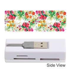 Summer Flowers Pattern Memory Card Reader (stick) by goljakoff