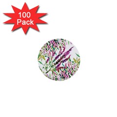 Flowers 1  Mini Buttons (100 Pack)  by goljakoff