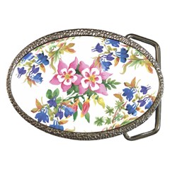 Garden Flowers Belt Buckles by goljakoff