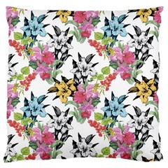 Summer Flowers Standard Flano Cushion Case (one Side) by goljakoff