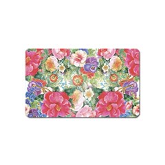 Beautiful Flowers Magnet (name Card) by goljakoff