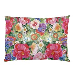 Beautiful Flowers Pillow Case (two Sides) by goljakoff