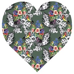 Garden Wooden Puzzle Heart by goljakoff