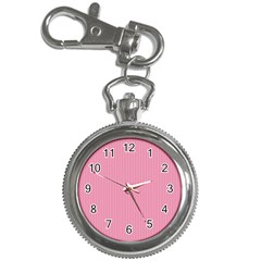 Amaranth Pink & Black - Key Chain Watches