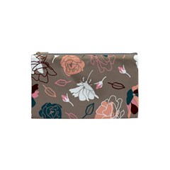 Rose -01 Cosmetic Bag (small) by LakenParkDesigns