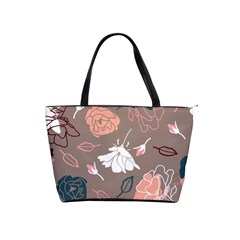 Rose -01 Classic Shoulder Handbag by LakenParkDesigns