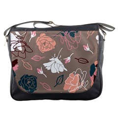 Rose -01 Messenger Bag by LakenParkDesigns