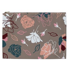 Rose -01 Cosmetic Bag (xxl) by LakenParkDesigns