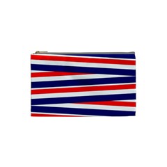Patriotic Ribbons Cosmetic Bag (small)
