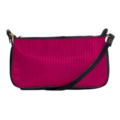 Peacock Pink & White - Shoulder Clutch Bag