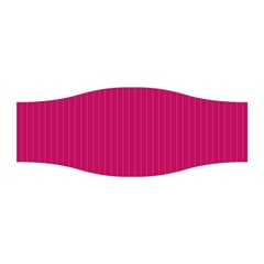 Peacock Pink & White - Stretchable Headband