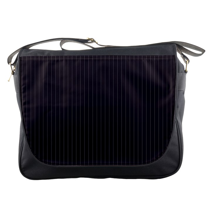 Onyx Black & White - Messenger Bag