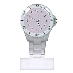 Orchid Hush Purple & Black - Plastic Nurses Watch