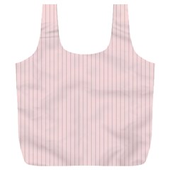 Soft Bubblegum Pink & Black - Full Print Recycle Bag (xxl)