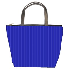 Admiral Blue & White - Bucket Bag