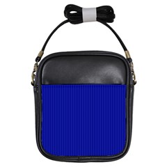 Admiral Blue & White - Girls Sling Bag