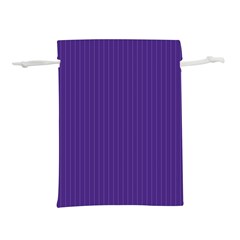Spanish Violet & White - Lightweight Drawstring Pouch (M)