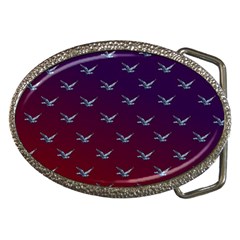 Blue Bird Of Happiness - Dark Colourglide - By Larenard Belt Buckles