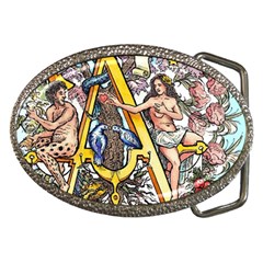 The Illustrated Alphabet - A - By Larenard Belt Buckles