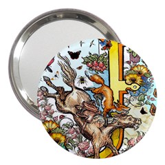 The Illustrated Alphabet - J - By Larenard 3  Handbag Mirrors by LaRenard