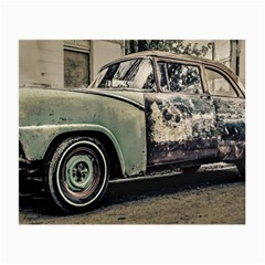 Abandoned Old Car Photo Small Glasses Cloth by dflcprintsclothing