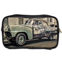 Abandoned Old Car Photo Toiletries Bag (one Side) by dflcprintsclothing