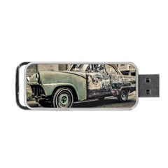 Abandoned Old Car Photo Portable Usb Flash (one Side) by dflcprintsclothing