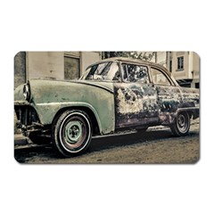 Abandoned Old Car Photo Magnet (rectangular) by dflcprintsclothing