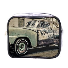 Abandoned Old Car Photo Mini Toiletries Bag (one Side) by dflcprintsclothing