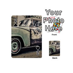 Abandoned Old Car Photo Playing Cards 54 Designs (mini)