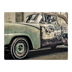 Abandoned Old Car Photo Double Sided Flano Blanket (mini)  by dflcprintsclothing