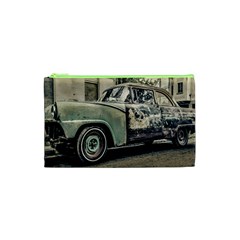 Abandoned Old Car Photo Cosmetic Bag (xs)