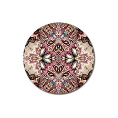 Pink Pattern Magnet 3  (round) by Dazzleway