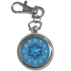 Blue Star Key Chain Watches by Dazzleway