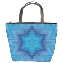 Blue Star Bucket Bag by Dazzleway