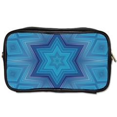 Blue Star Toiletries Bag (two Sides) by Dazzleway