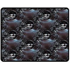 Black Pearls Fleece Blanket (medium)  by MRNStudios