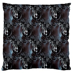 Black Pearls Large Flano Cushion Case (two Sides) by MRNStudios