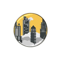 Minimal Skyscrapers Hat Clip Ball Marker (10 Pack)